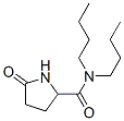 N,N-dibutyl-5-oxopyrrolidine-2-carboxamide Structure