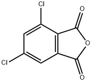 4,6-ジクロロ-1,3-イソベンゾフランジオン 化学構造式