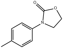 3-(4-Methylphenyl)-1,3-oxazolidin-2-one,5198-46-9,结构式