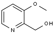 (3-メトキシピリジン-2-イル)メタノール 化学構造式