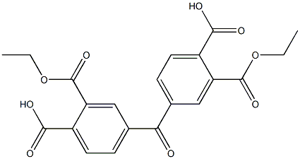 2,2'-diethyl dihydrogen 4,4'-carbonylbisphthalate|