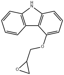 4-Epoxypropanoxycarbazole Struktur