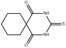 3-Thioxo-2,4-diazaspiro[5.5]undecane-1,5-dione Structure