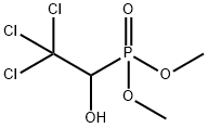 敌百虫, 52-68-6, 结构式