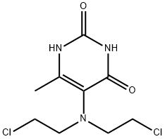5-[ビス(2-クロロエチル)アミノ]-6-メチル-2,4(1H,3H)-ピリミジンジオン