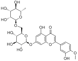 香叶木苷,520-27-4,结构式