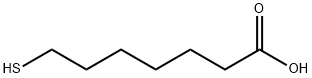 7-mercaptoheptanoic acid, 52000-32-5, 结构式