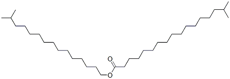 イソステアリン酸2-ヘキシルデシル 化学構造式