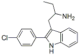 3-(2-Aminobutyl)-2-(p-chlorophenyl)-1H-indole|