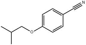 4-(2-甲基丙氧基)苯甲腈, 5203-15-6, 结构式