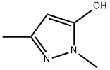 1,3-二甲基-5-羟基吡唑,5203-77-0,结构式