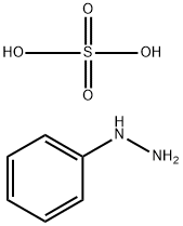 Phenylhydrazine sulfate  Struktur