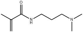 N-(3-二甲氨基丙基)甲基丙烯酰胺,5205-93-6,结构式