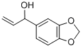 1-(1,3-ベンゾジオキソール-5-イル)-2-プロペン-1-オール 化学構造式