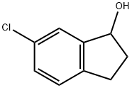 6-氯-2,3-二氢-茚-1-醇 结构式