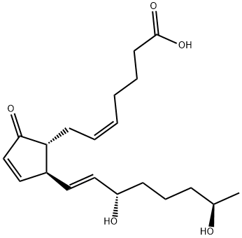 19(R)-HYDROXY PROSTAGLANDIN A2 结构式