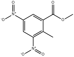 2-甲基-3,5二硝基苯甲酸甲酯, 52090-24-1, 结构式
