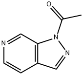 1H-Pyrazolo[3,4-c]pyridine, 1-acetyl- (9CI) Structure