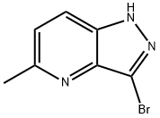 3-溴-5-甲基-4-氮杂吲唑,52090-78-5,结构式