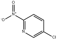 5-クロロ-2-ニトロピリジン 化学構造式