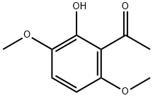 1-(2-羟基-3,6-二甲氧基苯基)乙基-1-酮,52099-27-1,结构式