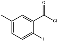 2-碘-5-甲基苯甲酰氯,52107-96-7,结构式