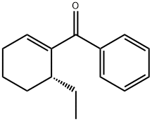 Methanone, [(6R)-6-ethyl-1-cyclohexen-1-yl]phenyl- (9CI) Struktur