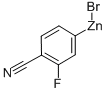 4-CYANO-3-FLUOROPHENYLZINC BROMIDE|