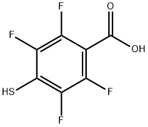 2,3,5,6-四氟-4-巯基苯甲酸, 5211-44-9, 结构式