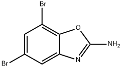 5,7-Dibromo-2-benzoxazolamine Structure