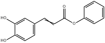2-Propenoic acid, 3-(3,4-dihydroxyphenyl)-, phenyl ester,521262-81-7,结构式