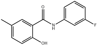 벤즈아미드,N-(3-플루오로페닐)-2-히드록시-5-메틸-(9CI)