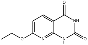 Pyrido[2,3-d]pyrimidine-2,4(1H,3H)-dione, 7-ethoxy- (9CI) Structure