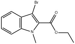 Ethyl 3-bromo-1-methyl-1H-indole-2-carboxylate|3-溴-1-甲基-1H-吲哚-2-甲酸乙酯