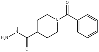 1-苯甲酰哌啶-4-卡巴肼, 521289-77-0, 结构式