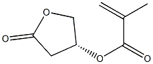 2-Propenoicacid,2-methyl-,(3R)-tetrahydro-5-oxo-3-furanylester(9CI),521291-59-8,结构式