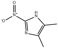 4,5-Dimethyl-2-nitro-1H-imidazole Struktur