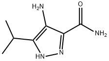 1H-Pyrazole-3-carboxamide,4-amino-5-(1-methylethyl)-(9CI)|4-氨基-3-异丙基-1H-吡唑-5-甲酰胺