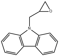 9-环氧丙基咔唑,52131-82-5,结构式