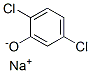 ナトリウム2,5-ジクロロフェノラート 化学構造式