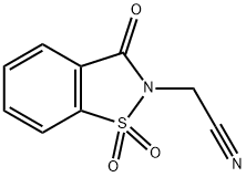 (1,1,3-TRIOXO-1,3-DIHYDRO-1LAMBDA6-BENZO[D]ISOTHIAZOL-2-YL)-ACETONITRILE|(1,1,3-TRIOXO-1,3-DIHYDRO-1LAMBDA6-BENZO[D]ISOTHIAZOL-2-YL)-ACETONITRILE