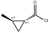 2-METHYL-CYCLOPROPANECARBONYL CHLORIDE,52194-65-7,结构式