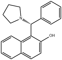 1-((R)-페닐(피롤리딘-1-일)메틸)나프탈렌-2-올