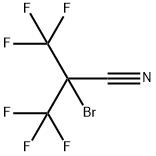 2-溴六氟异丁腈, 52198-56-8, 结构式