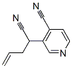 3-Pyridineacetonitrile,  4-cyano--alpha--2-propenyl-  (9CI),521982-52-5,结构式
