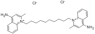 Dequalinium chloride Struktur