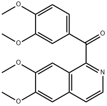 (6,7-dimethoxy-1-isoquinolyl) (3,4-dimethoxyphenyl) ketone