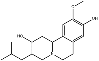 (+)-9-O-DESMETHYL-ALPHA-DIHYDROTETRABENAZINE Structure