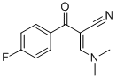 2-(4-FLUOROBENZOYL)-3-(DIMETHYLAMINO) ACRYLONITRILE