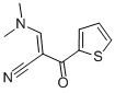 3-(二甲基氨基)-2-(2-噻吩甲酰基)丙烯腈,52200-22-3,结构式